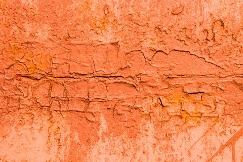 Peeling paint on wall background 스톡 사진