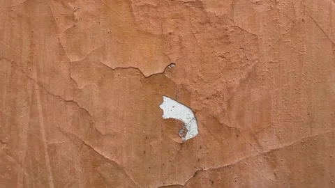 Peeling paint on the wall. Stock Footage 264160216