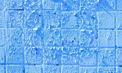 Peeling paint on the wall Foto stock