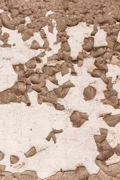 Peeling paint on the wall Stock-Fotos