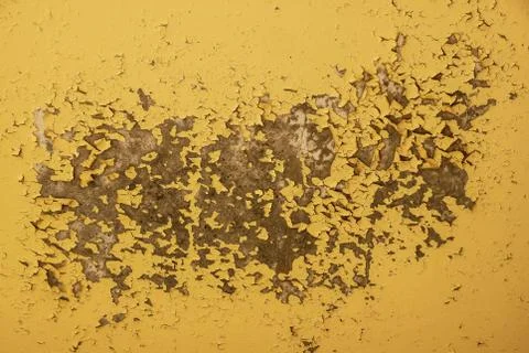 Peeling paint on the wall Stock Photos