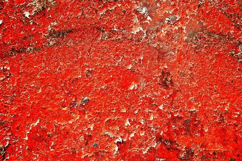 Peeling paint on wall seamless texture. Pattern of rustic grunge material. Ch 스톡 일러스트