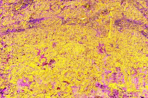 Peeling paint on wall seamless texture. Pattern of rustic grunge material. Ch Stock Illustration