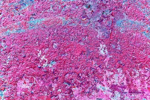 Peeling paint on wall seamless texture. Pattern of rustic grunge material. Ch 스톡 일러스트