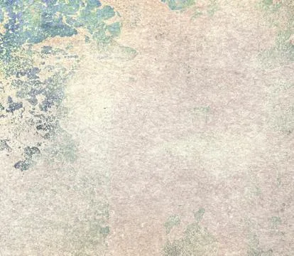 Peeling paint on wall seamless texture. Pattern of rustic blue grunge material. Stock Photos