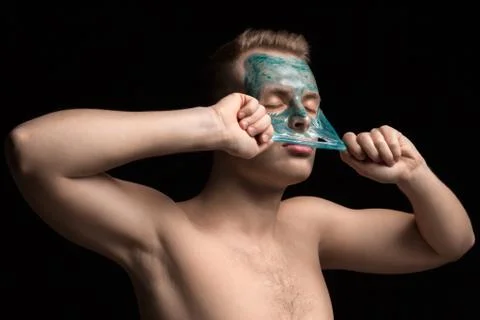 Peeling off. Stock Photos