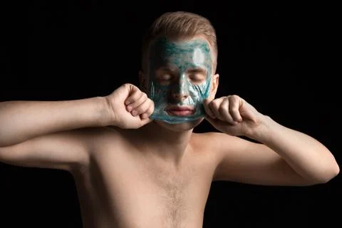 Peeling off. Stock Photos