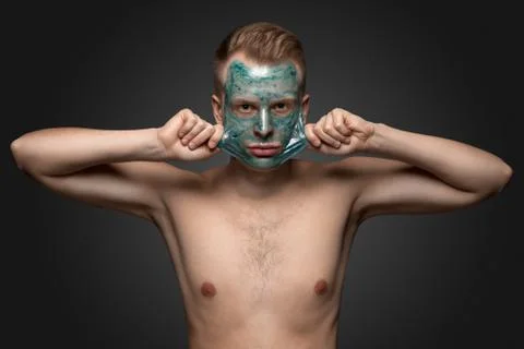 Peeling off. Stock Photos