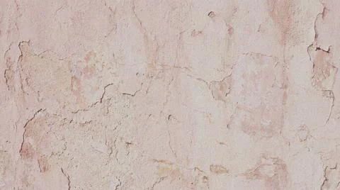 Peeling Pink Paint Texture on Old Wall Surface. Fotos Stock