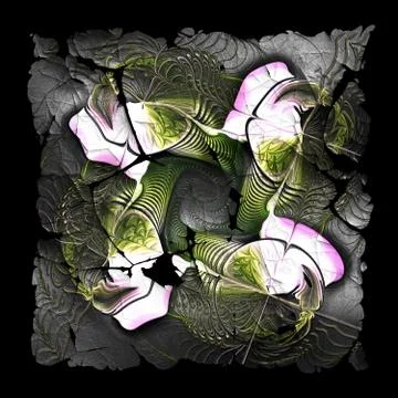 Peeling plastic sticker Stock Illustration