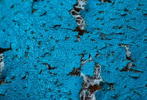 Peeling Turquoise Texture Foto stock