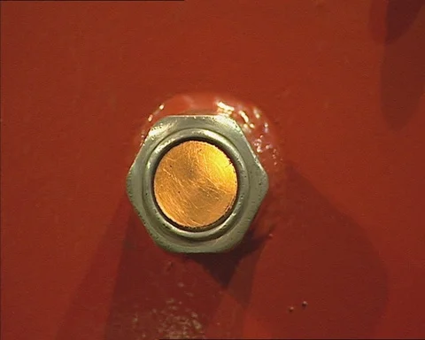 Peephole burner steam engine Stock Footage 107656648