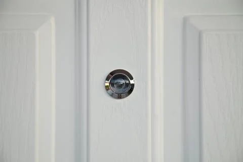 Peephole Foto stock