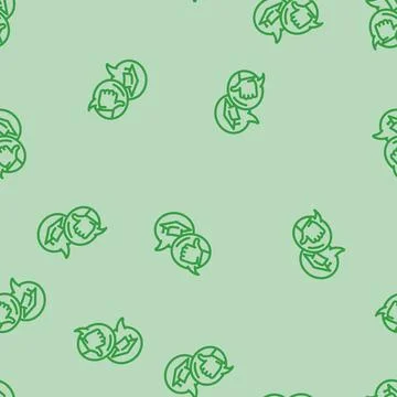 Peer feedback education platform line vector seamless pattern Stock Illustration