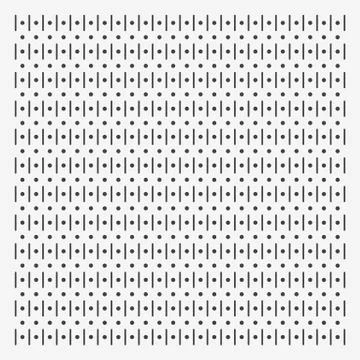 Peg board perforated texture background material with round holes pattern board Illustrazione stock