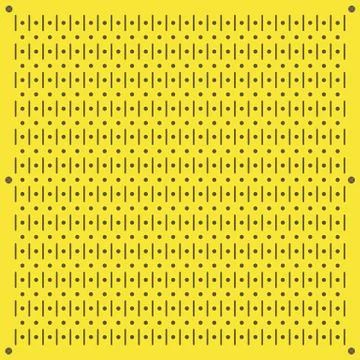 Peg board perforated texture background material with round holes pattern board Illustrazione stock
