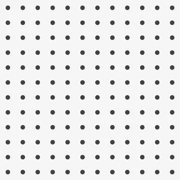 Peg board perforated texture background material with round holes pattern board Stock Illustration