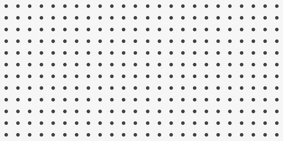 Peg board perforated texture background material with round holes pattern board Stock Illustration