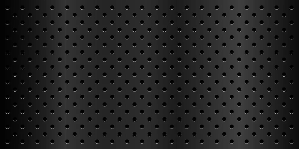 Peg board perforated texture background material with oval holes seamless Stock Illustration