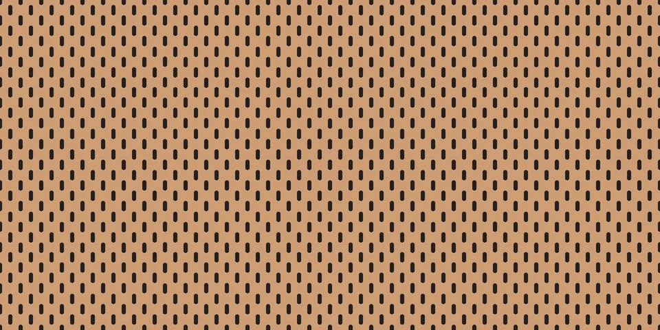 Peg board perforated texture background material with oval holes seamless Stock Illustration