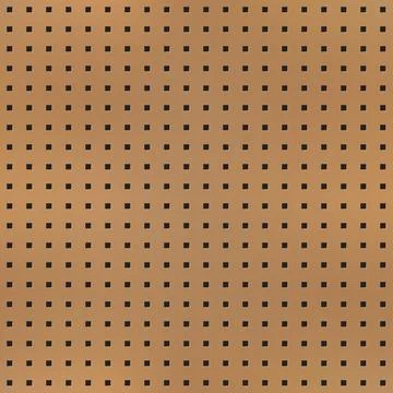 Peg board with square holes, seamless pattern 스톡 일러스트