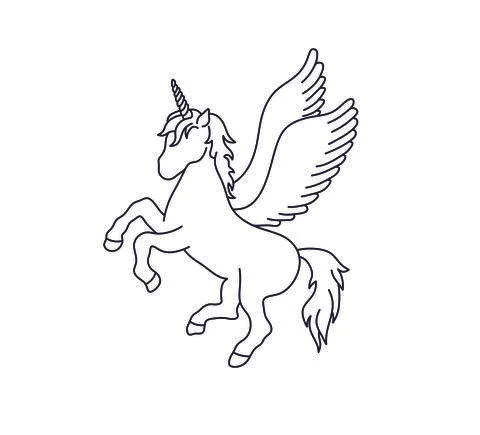 Pegas Stock Illustration