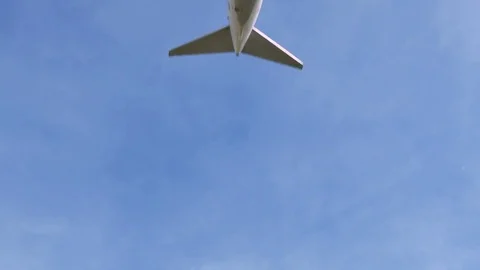 Pegasus Airlines Jet Plane Boeing 737-82R Approaching Landing Video stock 80556046