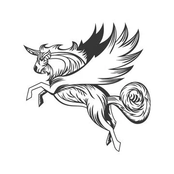 Pegasus Stock Illustration