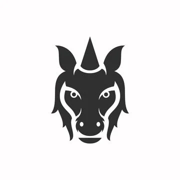 Pegasus logo Stock Illustration