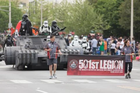 The Pegasus Parade 2018 Stock Photos