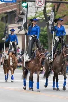 The Pegasus Parade 2018 Stock Photos