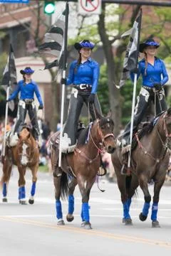 The Pegasus Parade 2018 Foto stock