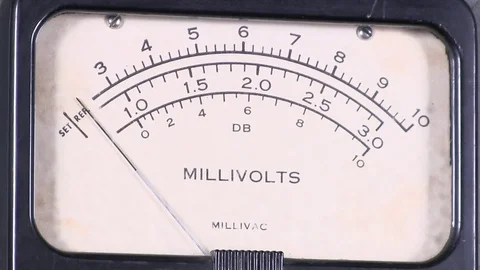 Pegged the needle Stock Footage 84006459