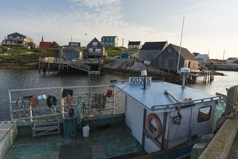 Peggy's Cove, Nova Scotia, Canada, North America Stock Photos