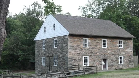 Peirce Mill in Washington, DC 스톡 동영상 135951635