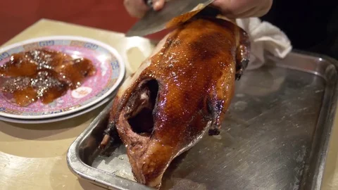 Peking duck Stock Footage 79843243