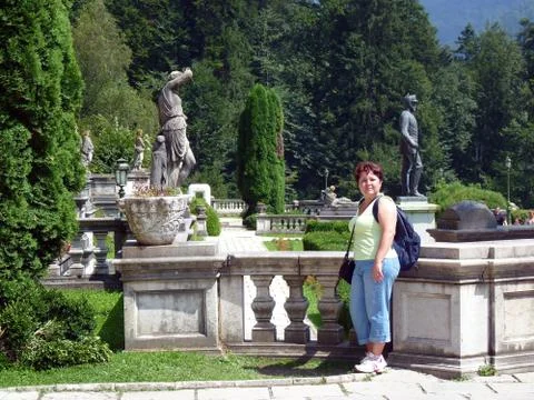 Peles castle Stock Photos