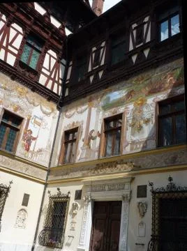 Peles castle Stock Photos