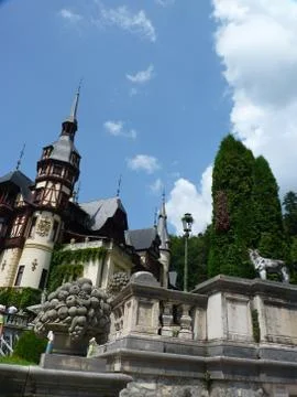 Peles Castle Stock Photos