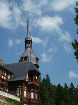 Peles castle Stock Photos
