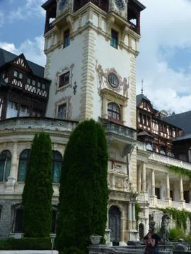 Peles Castle Stock Photos