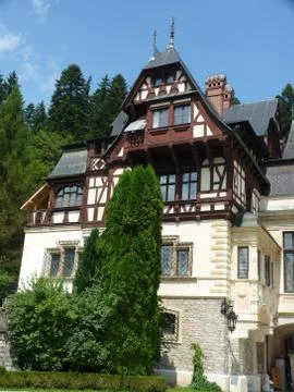 Peles Castle Stock Photos