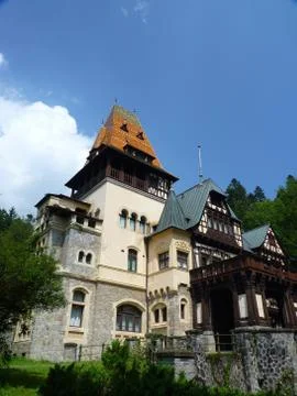 Peles castle Stock Photos