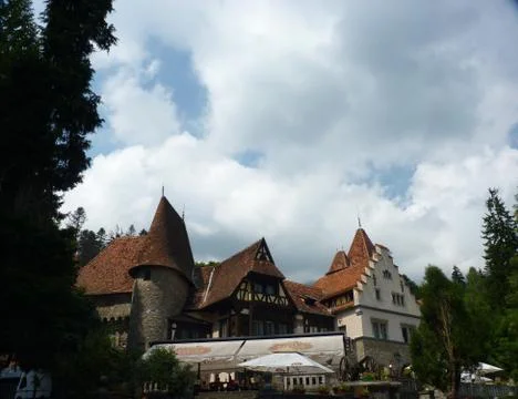 Peles castle Stock Photos