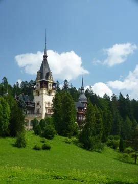 Peles castle Stock Photos
