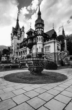Peles castle Stock Photos