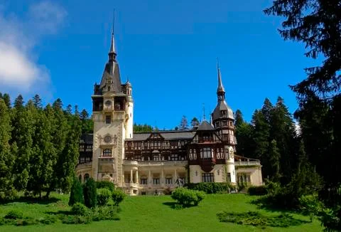 Peles Castle Fotos de archivo