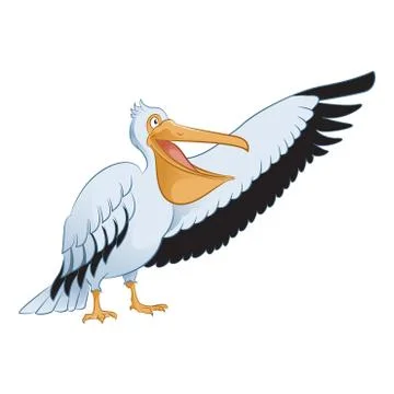 Pelican Stock Illustration