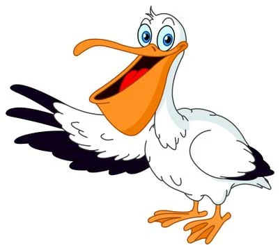 Pelican Illustrazione stock