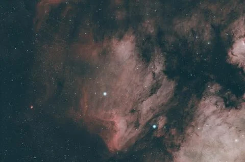 Pelican Nebula - Deep Space object Stock Photos